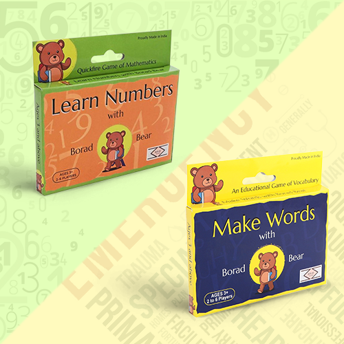 Combo | Words + Numbers | 3+ yrs